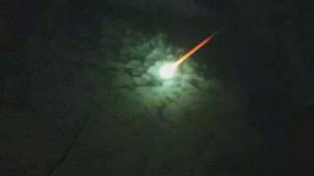 Resultado de imagen de La caida de un meteorito