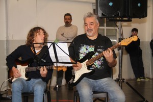 Guillermo Arroom se unió a la banda y cumplió el sueño de los alumnos de secundaria