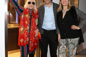 Marta Minujín, Ramiro Otaño y Teté Coustarot.