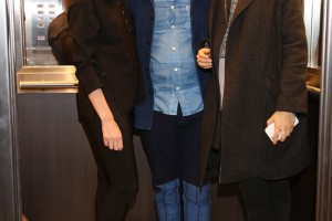 María Cher, Leandro Erlich y Luna Paiva.